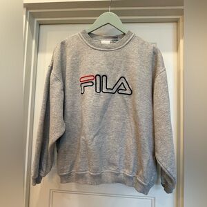 🔥🔥 90’s Vintage FILA Embroidered Crewneck Sweatshirt - Men Sz medium 🔥🔥